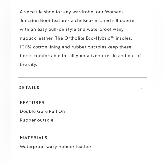 ROOTS JUNCTION CHELSEA LEATHER BOOTS WOMENS Sz 7 BLACK COLOR - Picture 15 of 17